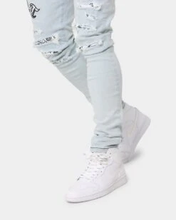 Saint Morta Gothic Summer Jeans Ice Blue -Champioe Style 03010463 YX114 mens 090