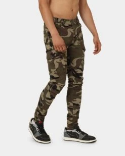Carre Revolution Cargo Jeans Camo -Champioe Style 03010488 YC001 mens 0050