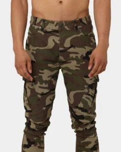 Carre Revolution Cargo Jeans Camo -Champioe Style 03010488 YC001 mens 0070