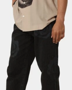 Carre Rose Bunch Jeans Black -Champioe Style 03010499 YB001 mens 0040