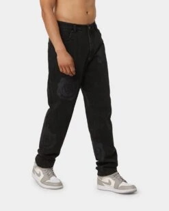 Carre Rose Bunch Jeans Black -Champioe Style 03010499 YB001 mens 0050