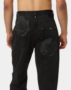 Carre Rose Bunch Jeans Black -Champioe Style 03010499 YB001 mens 0080