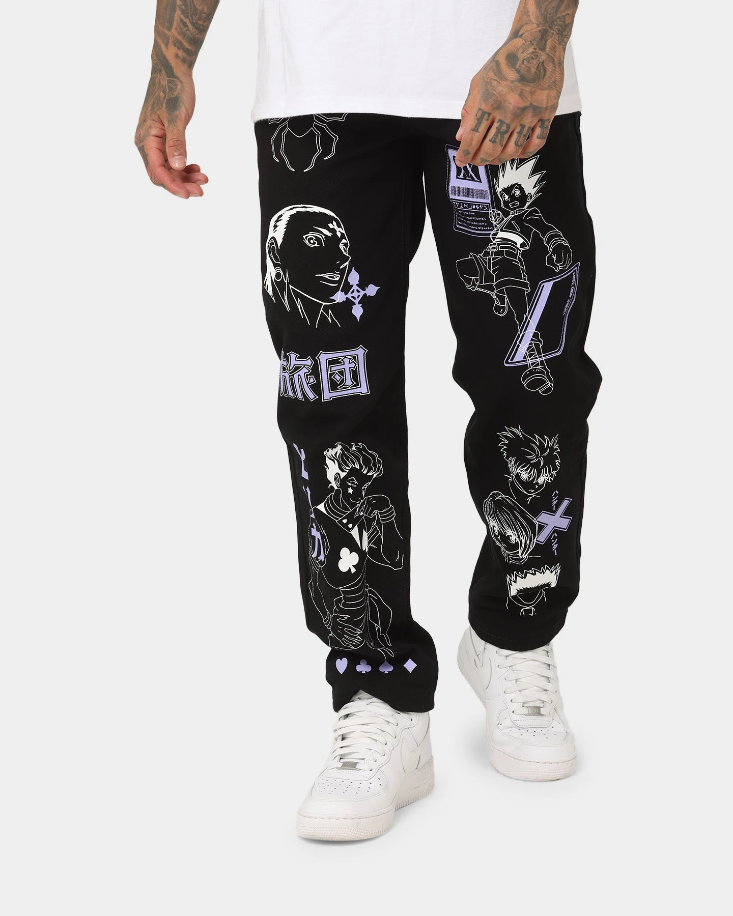 Goat Crew X Hunter X Hunter Jeans Vintage Black 3 Goat Crew X Hunter X Hunter Jeans Vintage Black