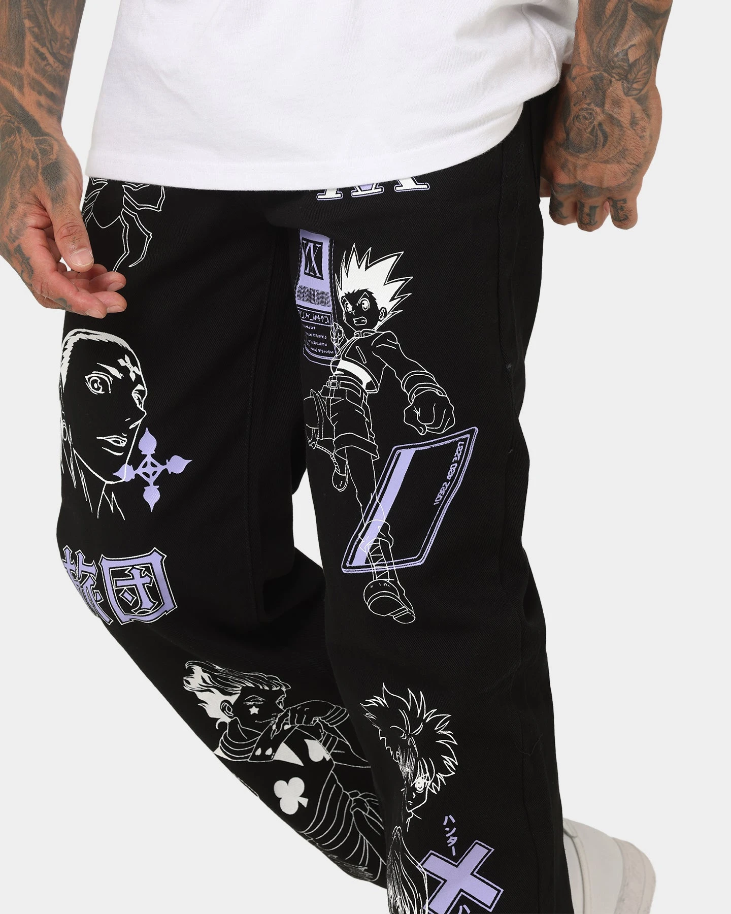 Goat Crew X Hunter X Hunter Jeans Vintage Black 5 Goat Crew X Hunter X Hunter Jeans Vintage Black - Image 3