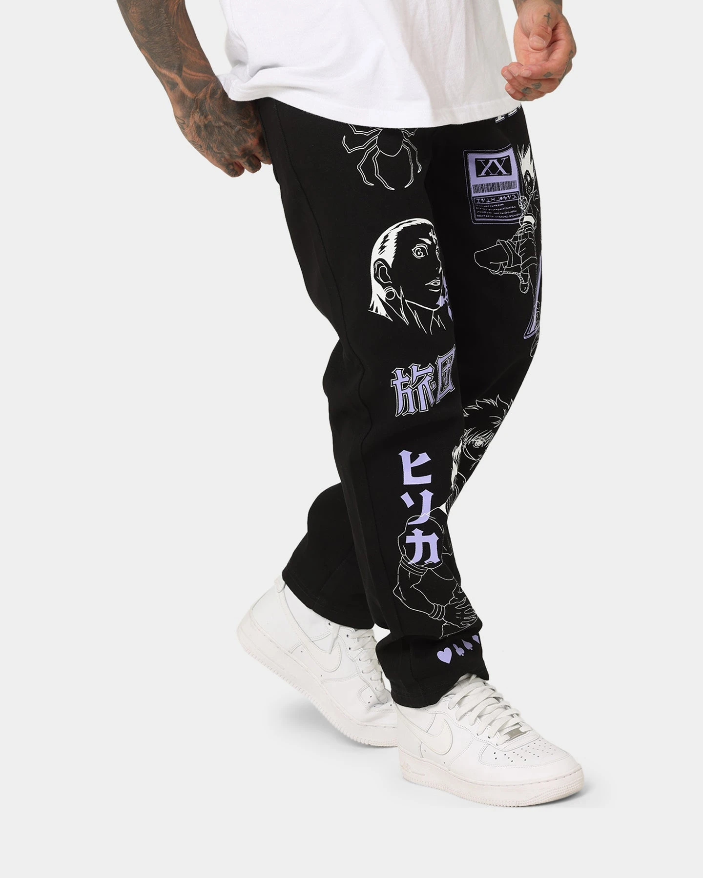 Goat Crew X Hunter X Hunter Jeans Vintage Black 6 Goat Crew X Hunter X Hunter Jeans Vintage Black - Image 4