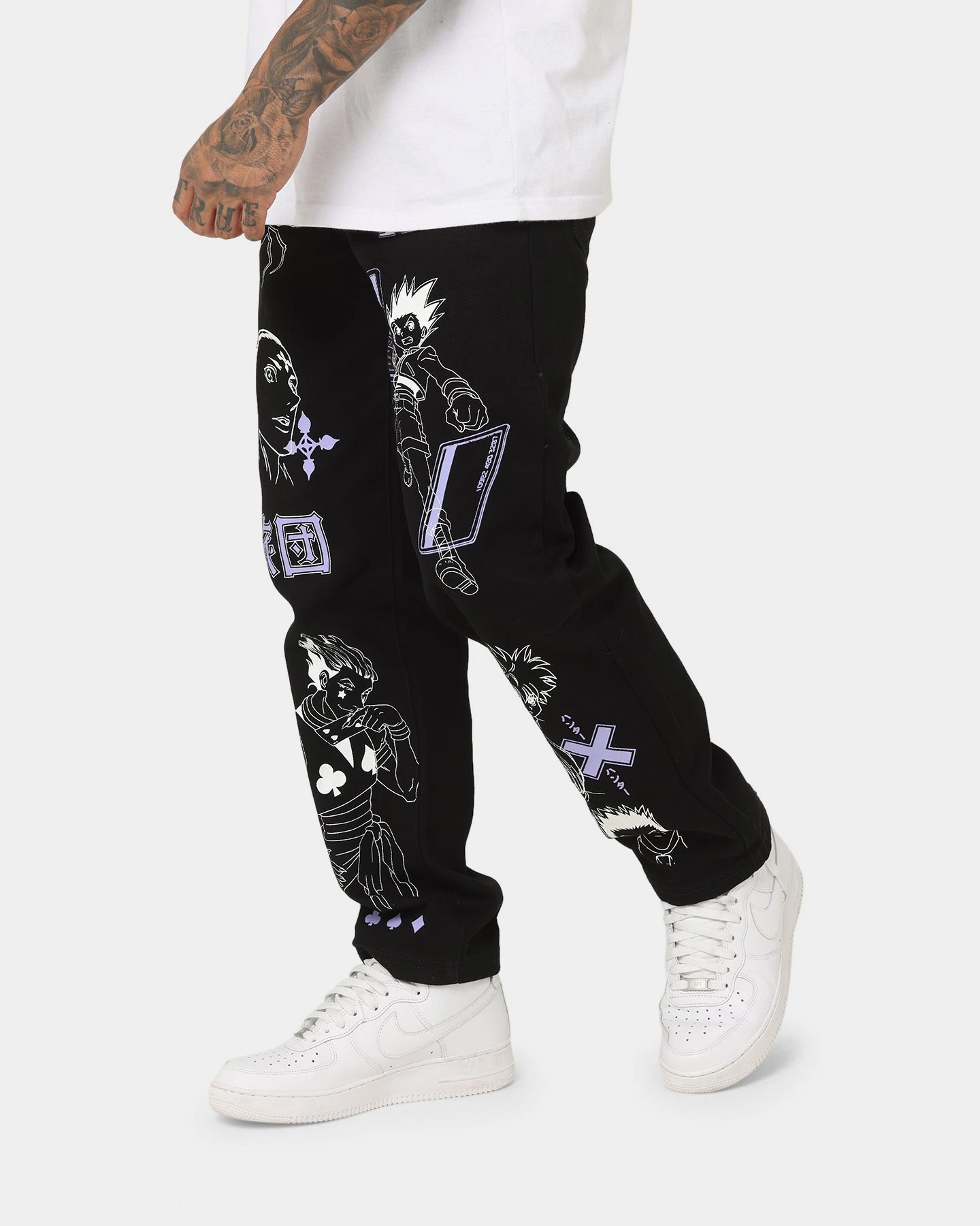 Goat Crew X Hunter X Hunter Jeans Vintage Black 8 Goat Crew X Hunter X Hunter Jeans Vintage Black - Image 6