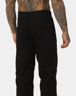 Goat Crew X Hunter X Hunter Jeans Vintage Black 17 Goat Crew X Hunter X Hunter Jeans Vintage Black -Champioe Style 03010507 YV013 mens 080