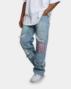 Taka Original Daisy Low-Rise Jeans Blue -Champioe Style 03010710 YX001 mens 0040