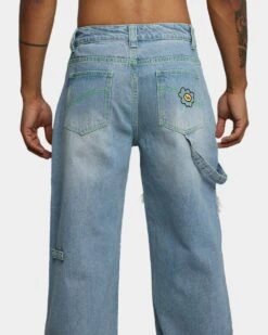 Taka Original Daisy Low-Rise Jeans Blue -Champioe Style 03010710 YX001 mens 0080