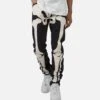 MNML D184 Skeleton Straight Denim Pants Black/White -Champioe Style 03010780 YB012 mens 00010 e36d7fcd 8a0d 4125 adbf ff9728043349