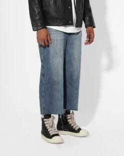 Saint Morta Ultra Sonic Baggy Jeans Vintage Blue -Champioe Style 03010814 YX561 mens 050