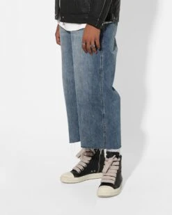 Saint Morta Ultra Sonic Baggy Jeans Vintage Blue -Champioe Style 03010814 YX561 mens 060