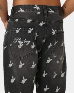 Playboy By CK Players Denim Jeans Black -Champioe Style 03010858 YB001 mens 0040