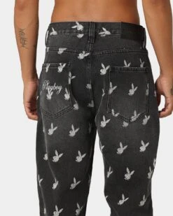 Playboy By CK Players Denim Jeans Black -Champioe Style 03010858 YB001 mens 0080
