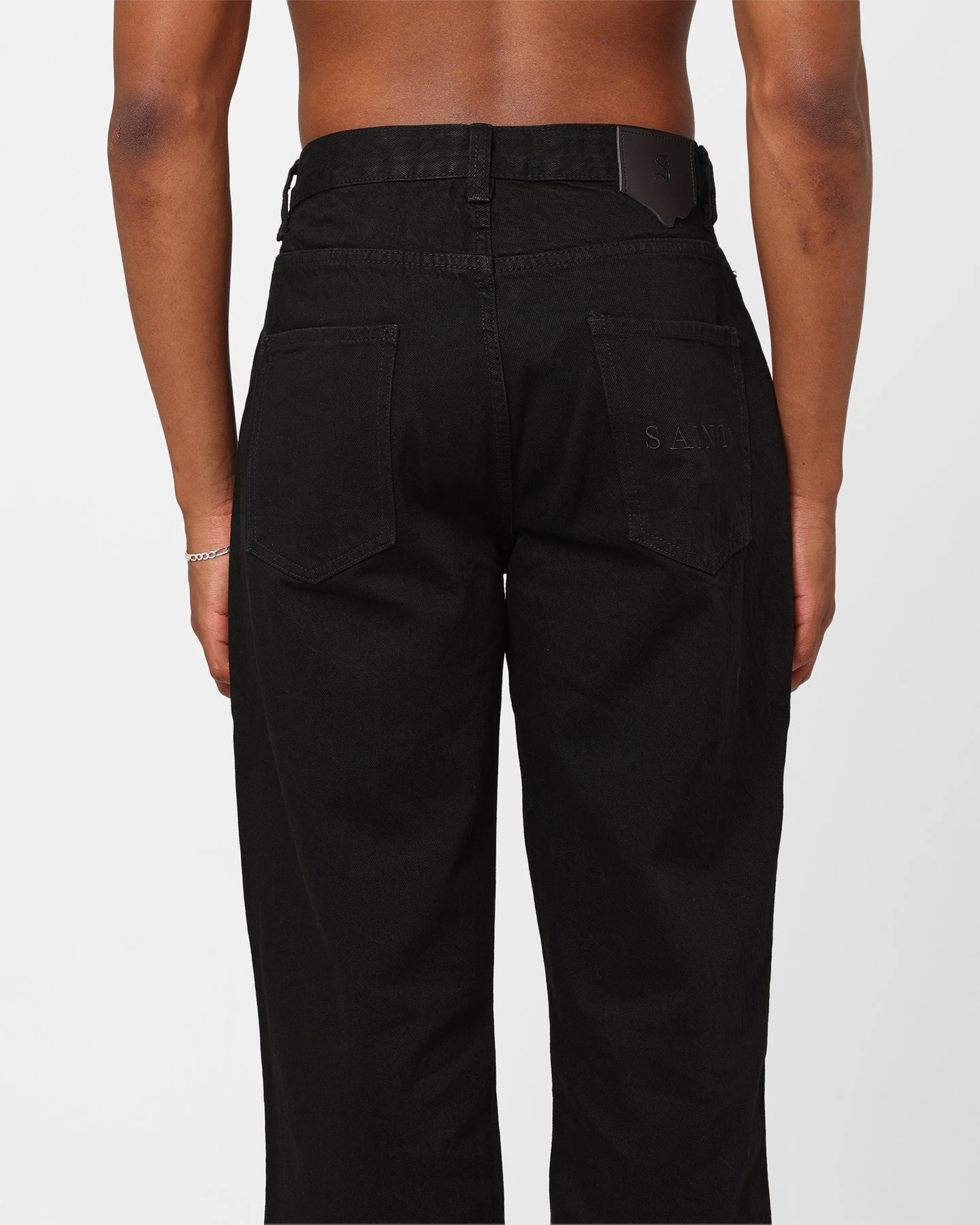 Saint Morta Empire Relaxed Jeans Black 9 Saint Morta Empire Relaxed Jeans Black - Image 7