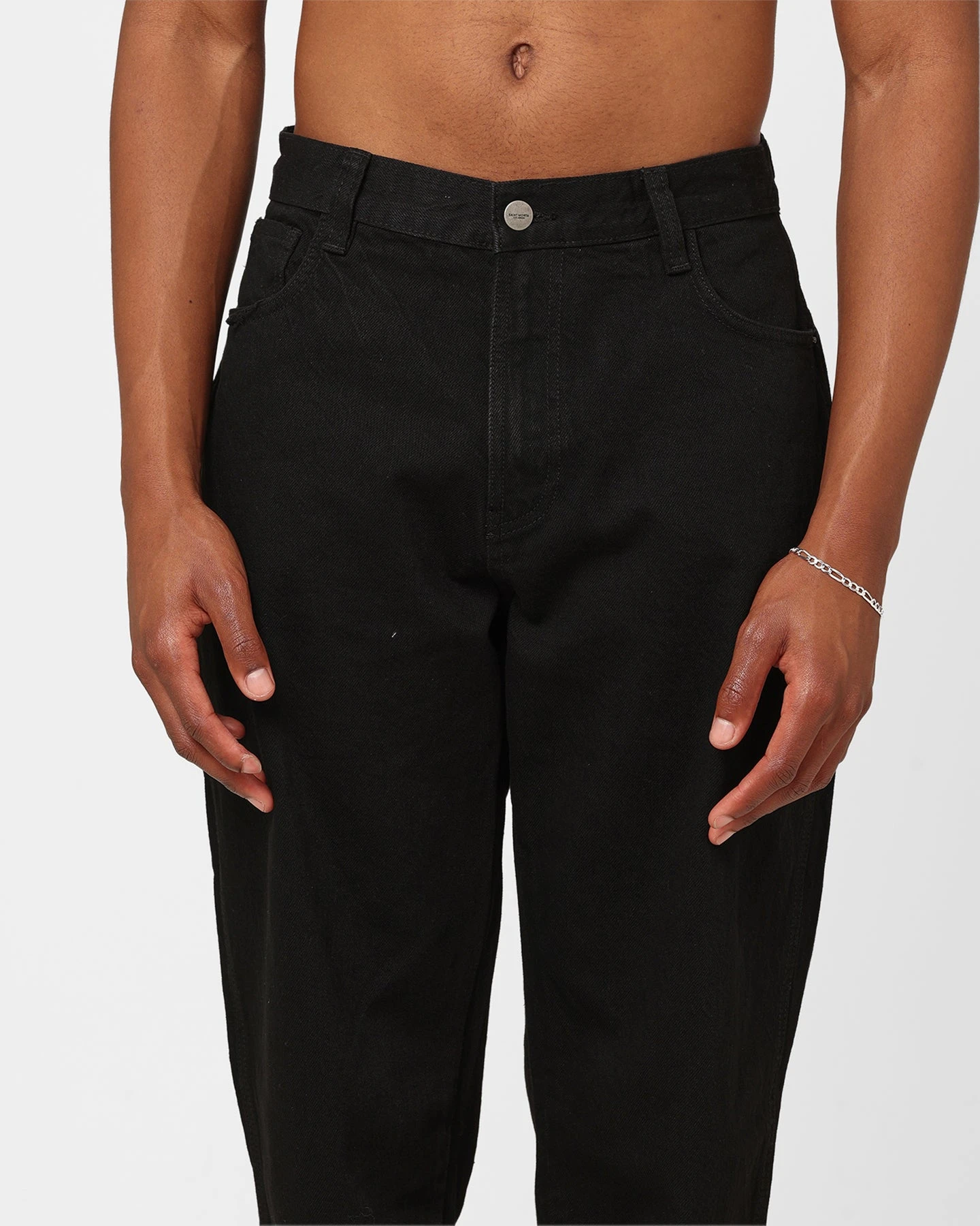 Saint Morta Empire Relaxed Jeans Black 10 Saint Morta Empire Relaxed Jeans Black - Image 8