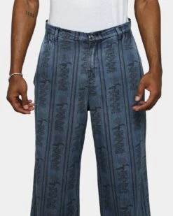 Pas De Mer DNA Pants Light Blue -Champioe Style 03010889 YL200 mens 0070