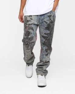 MNML V488 Boro Denim Jeans Multi