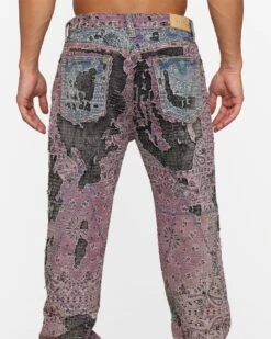 MNML V488 Boro Denim Jeans Multi -Champioe Style 03011011 YM041 default 0080