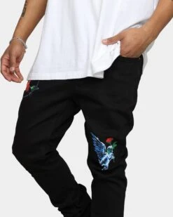 Ksubi Van Winkle NFT Jeans Black 16 Ksubi Van Winkle NFT Jeans Black -Champioe Style 03011015 YB001 mens 0060