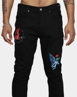 Ksubi Van Winkle NFT Jeans Black 17 Ksubi Van Winkle NFT Jeans Black -Champioe Style 03011015 YB001 mens 0070