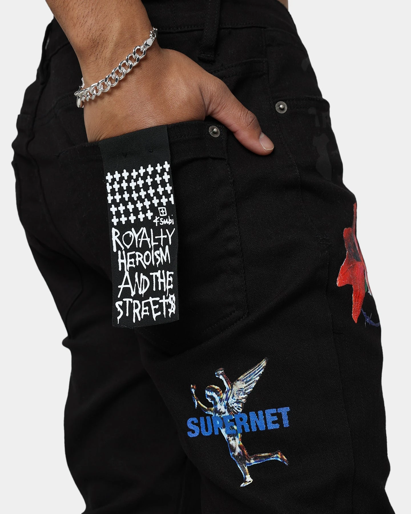 Ksubi Van Winkle NFT Jeans Black 11 Ksubi Van Winkle NFT Jeans Black - Image 9