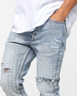 Ksubi Chitch Enjoy Trashed Jeans Denim -Champioe Style 03011136 YD300 mens 0060