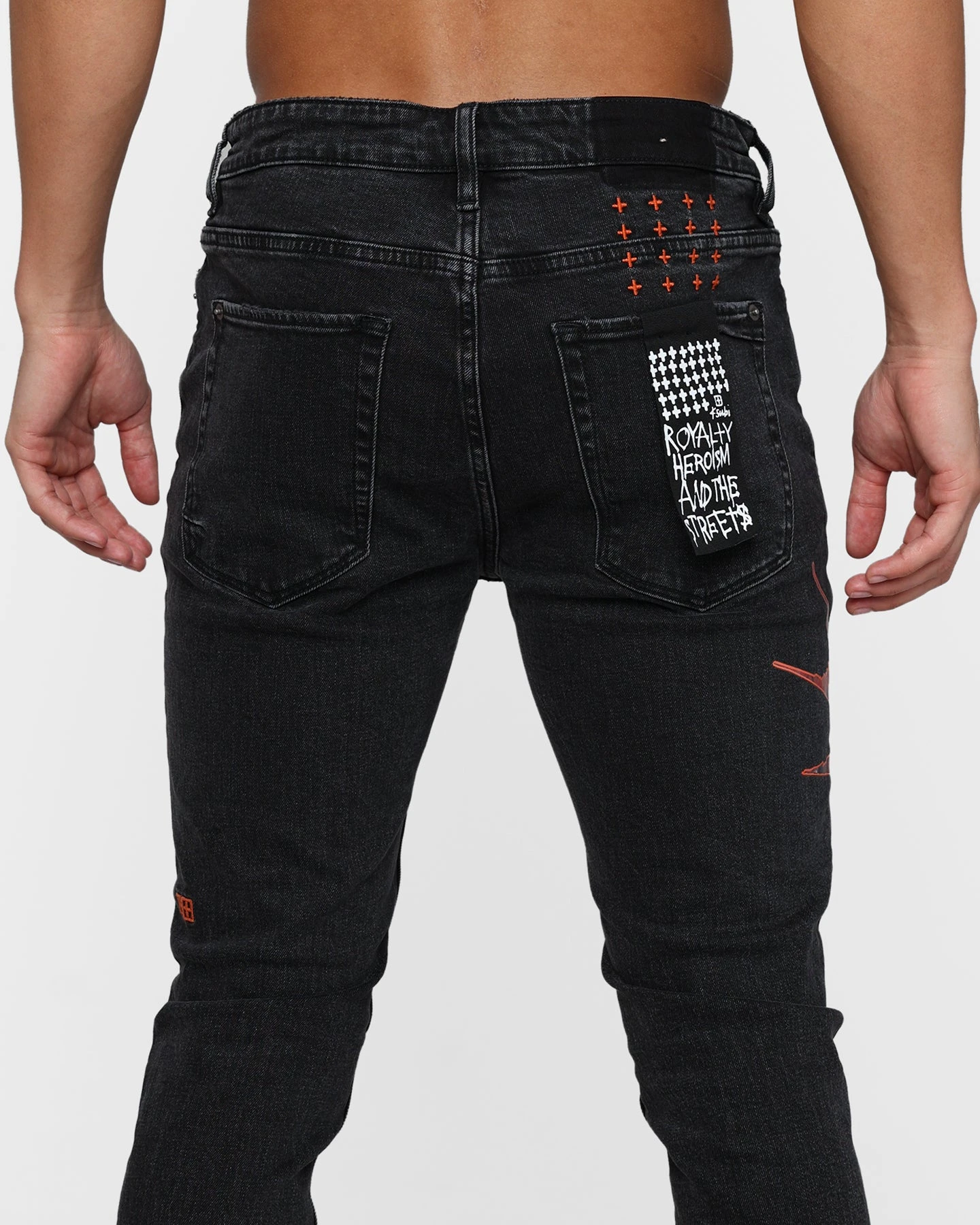 Ksubi Van Winkle Ecology Jeans Black 10 Ksubi Van Winkle Ecology Jeans Black - Image 8