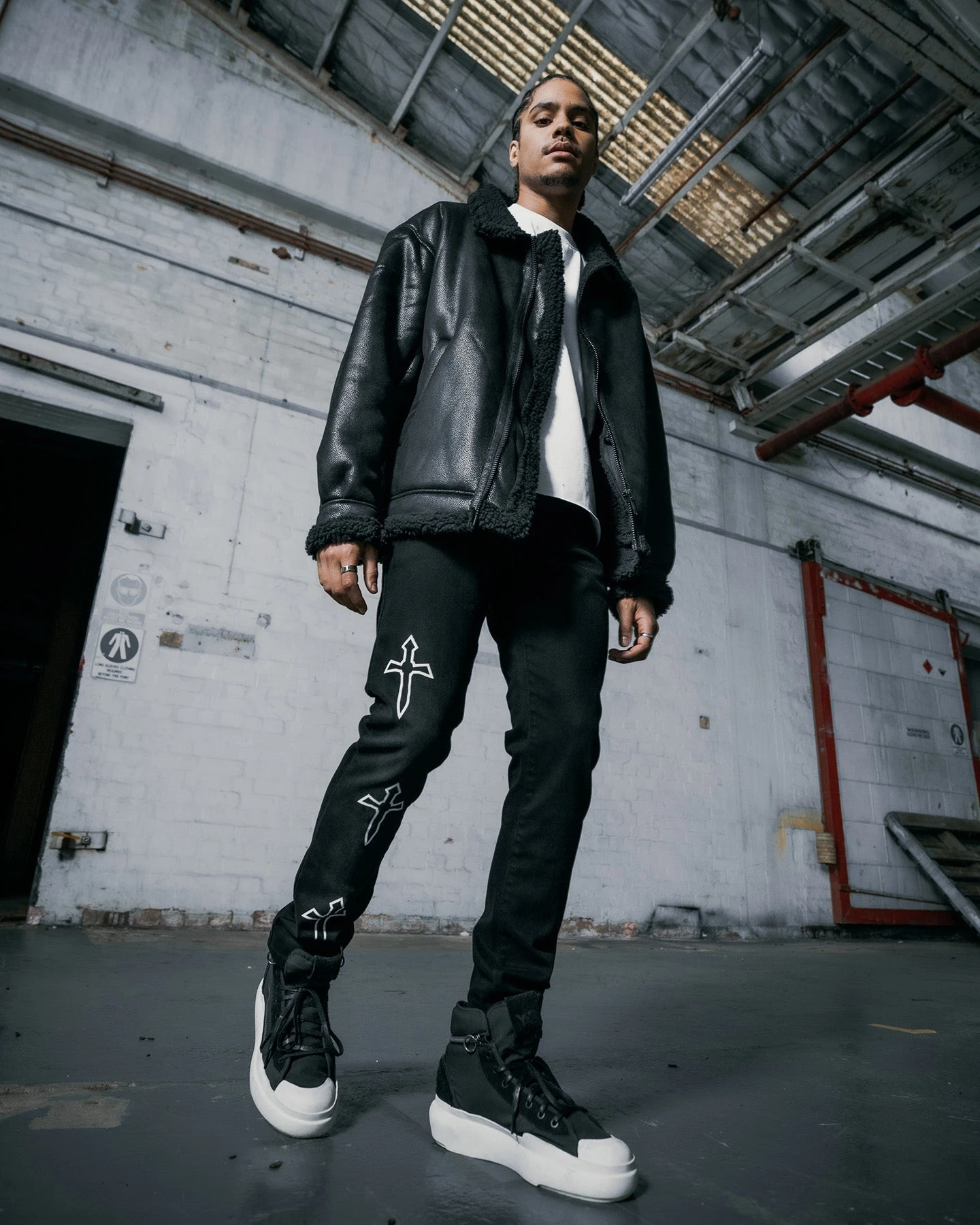 Saint Morta Daggers Skinny Jeans Black 4 Saint Morta Daggers Skinny Jeans Black - Image 2