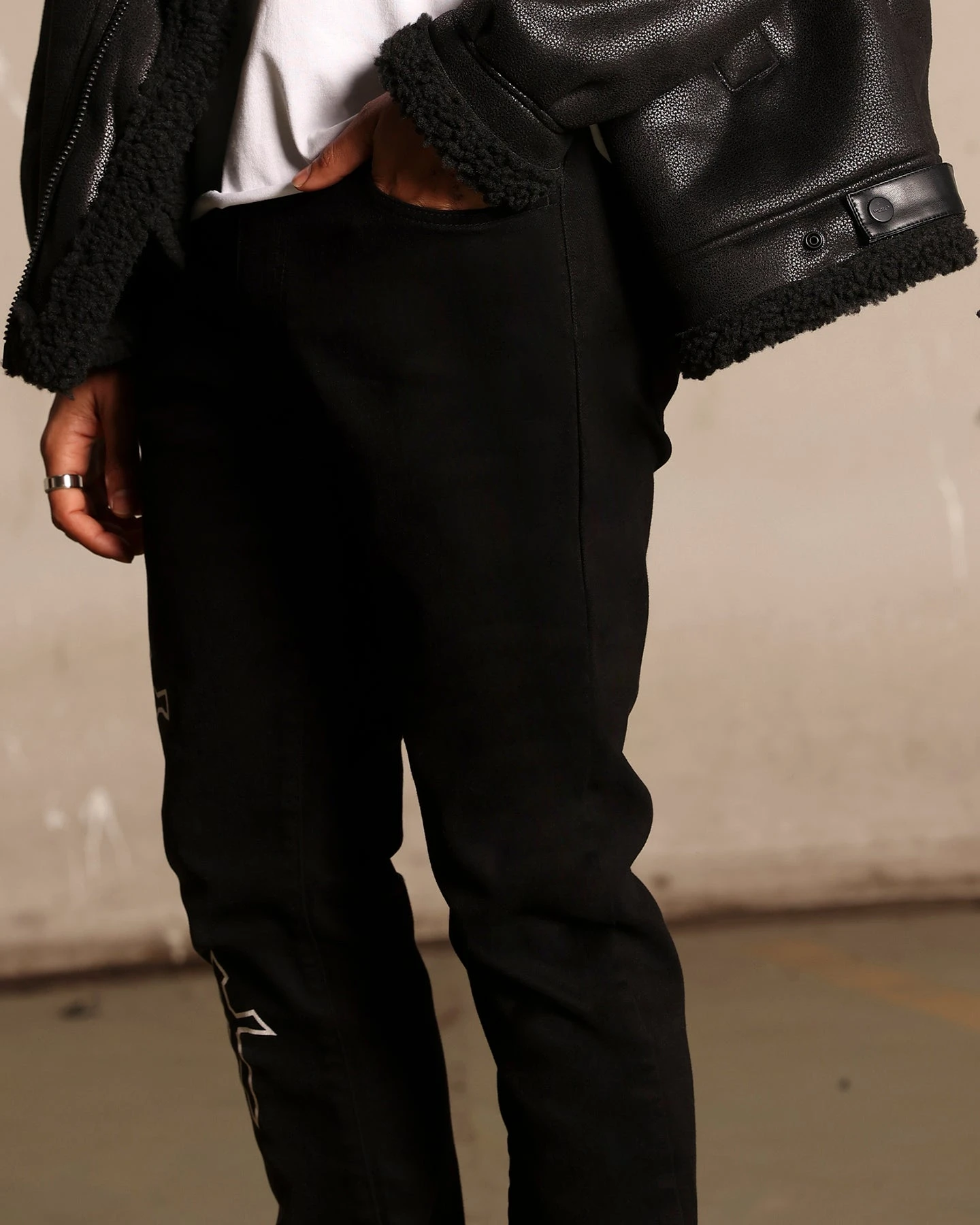 Saint Morta Daggers Skinny Jeans Black 8 Saint Morta Daggers Skinny Jeans Black - Image 6