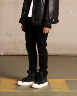 Saint Morta Daggers Skinny Jeans Black 19 Saint Morta Daggers Skinny Jeans Black -Champioe Style 03011160 YB001 mens 0060