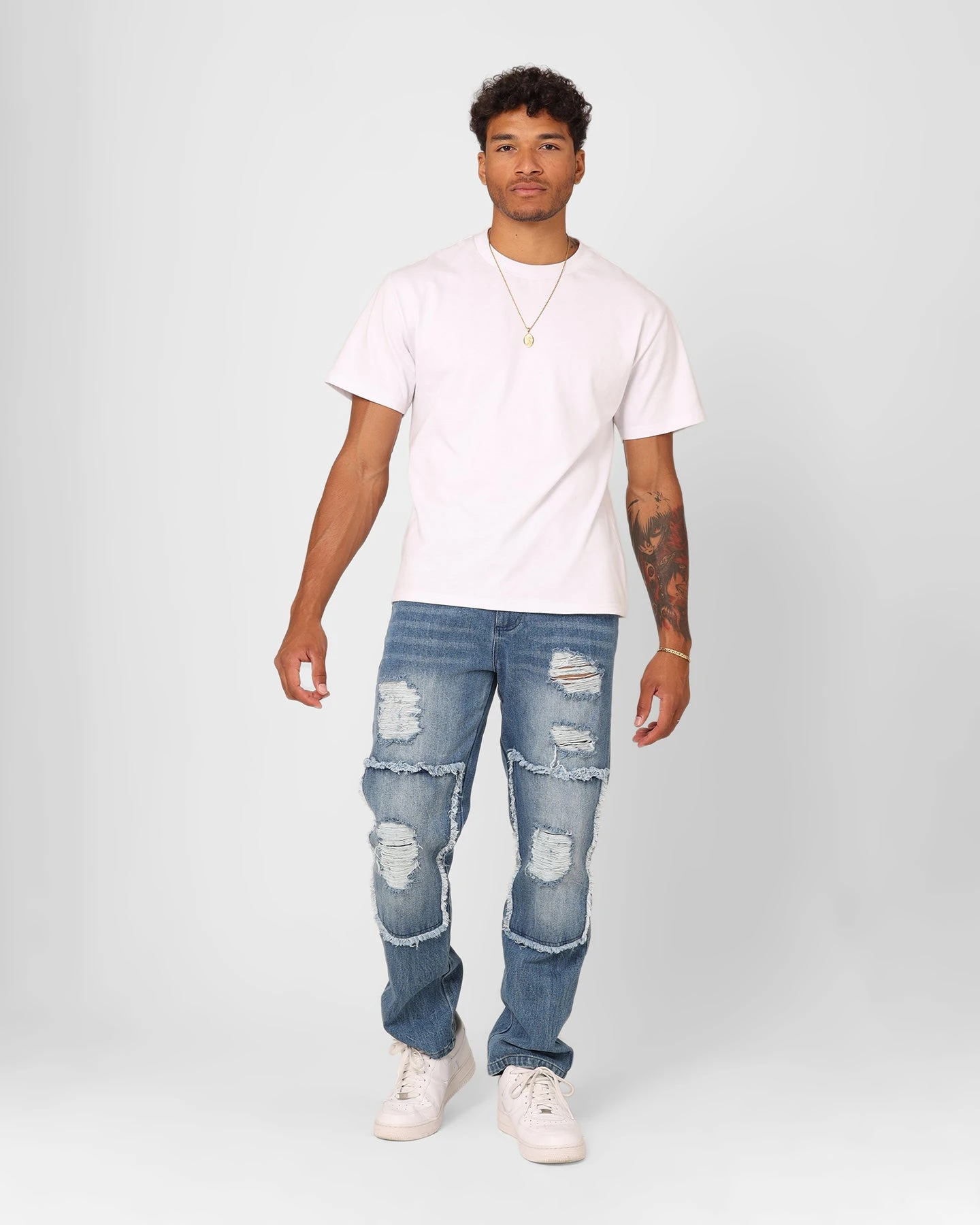 XXIII Matthew Distressed Jeans Blue Distressed 4 XXIII Matthew Distressed Jeans Blue Distressed - Image 2