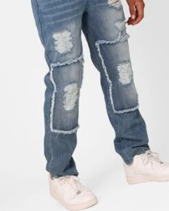XXIII Matthew Distressed Jeans Blue Distressed 12 XXIII Matthew Distressed Jeans Blue Distressed -Champioe Style 03011231 YC295 mens 0030