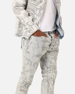 Ksubi Chitch Kollage Icey Jeans Denim -Champioe Style 03011268 YD300 mens 0030