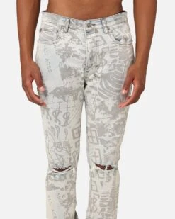 Ksubi Chitch Kollage Icey Jeans Denim -Champioe Style 03011268 YD300 mens 0070