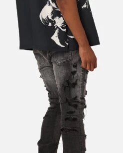 Ksubi Van Winkle Tektonik Jeans Black 12 Ksubi Van Winkle Tektonik Jeans Black -Champioe Style 03011270 YB001 mens 0030