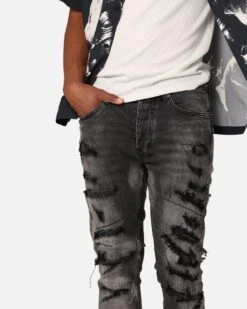 Ksubi Van Winkle Tektonik Jeans Black 13 Ksubi Van Winkle Tektonik Jeans Black -Champioe Style 03011270 YB001 mens 0040