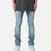 MNML X491 Convertible Skinny Denim Jeans Blue -Champioe Style 03011289 YX001 mens 00010 ab685959 d9a9 4ff8 a19d 69dd802f372f
