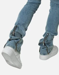 MNML X491 Convertible Skinny Denim Jeans Blue 16 MNML X491 Convertible Skinny Denim Jeans Blue -Champioe Style 03011289 YX001 mens 00070 0294a628 aaf5 4f1c afb5 4af6b0226cf1