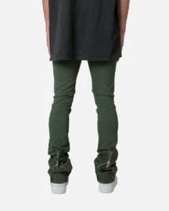 MNML X491 Convertible Skinny Denim Jeans Olive 13 MNML X491 Convertible Skinny Denim Jeans Olive -Champioe Style 03011291 YO100 mens 00040