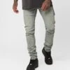 Ksubi X A$AP TyY Oil Slicker Jeans Denim/Linen -Champioe Style 03011403 YD911 mens 0010