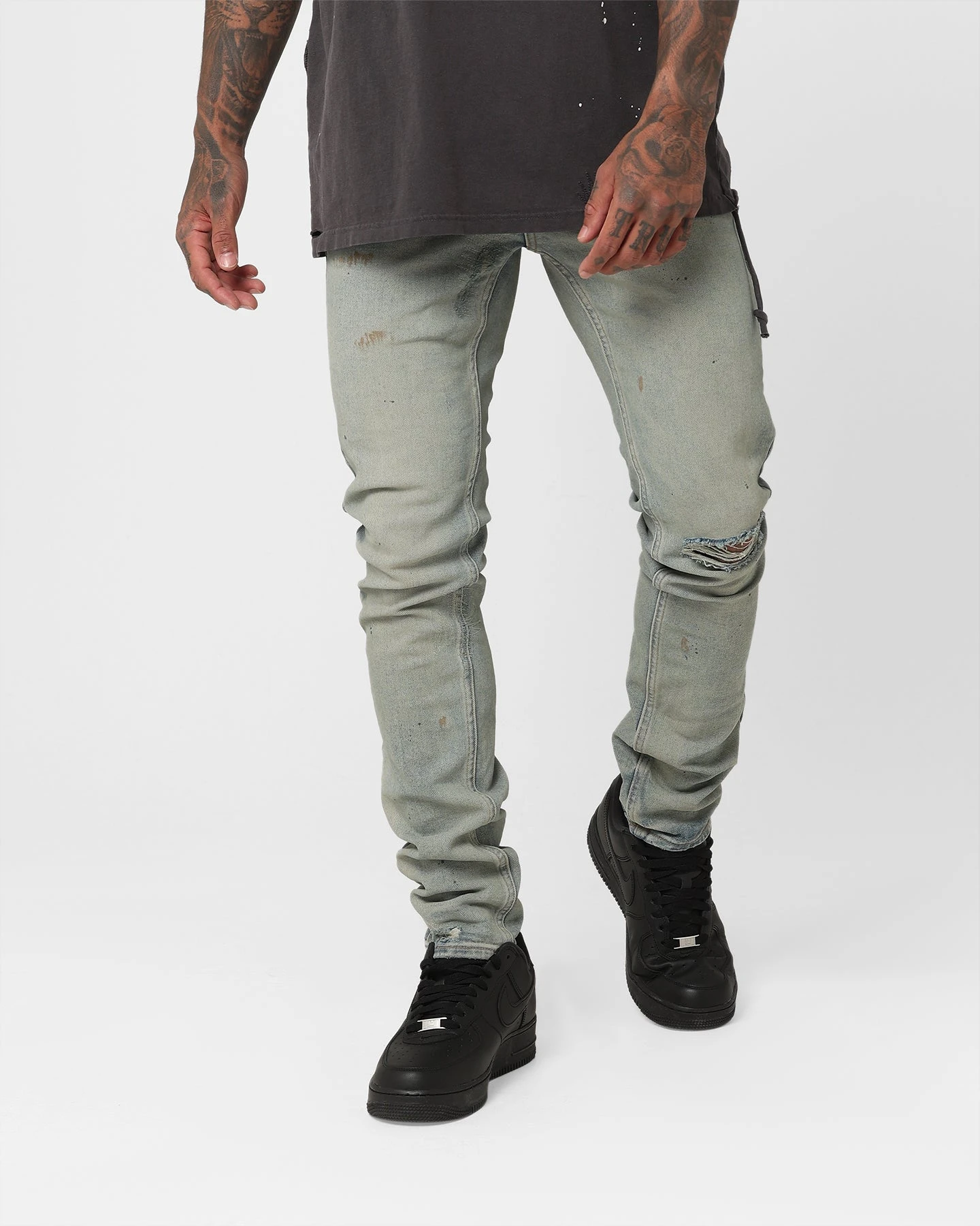 Ksubi X A$AP TyY Oil Slicker Jeans Denim/Linen 3 Ksubi X A$AP TyY Oil Slicker Jeans Denim/Linen