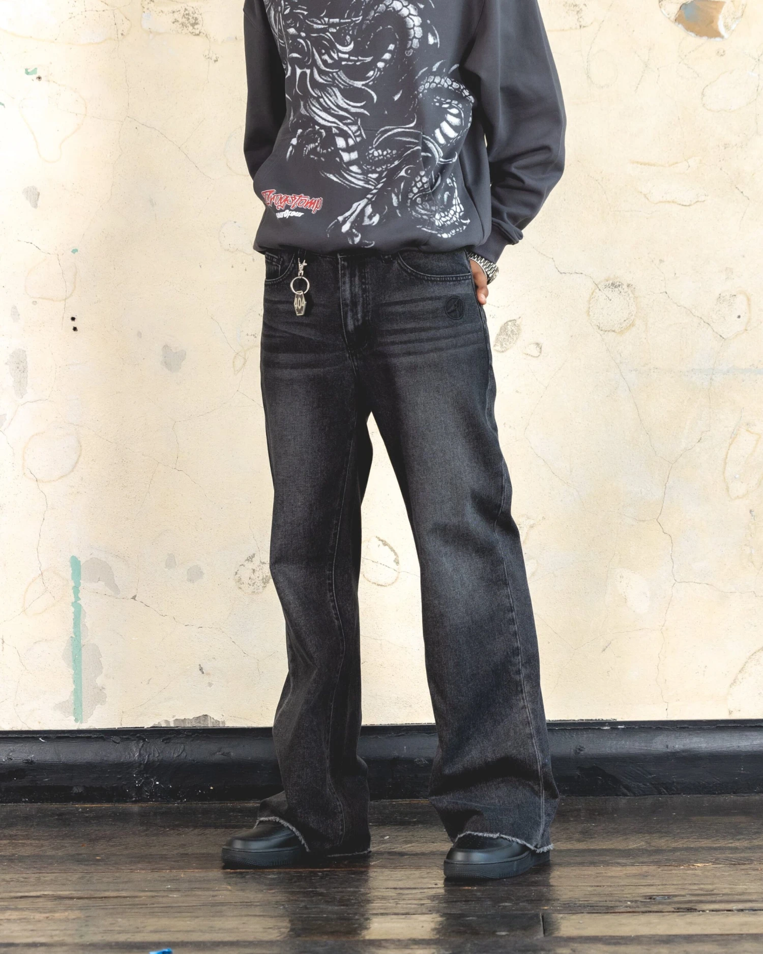 404 205 Bootcut Jeans Black 8 404 205 Bootcut Jeans Black - Image 6