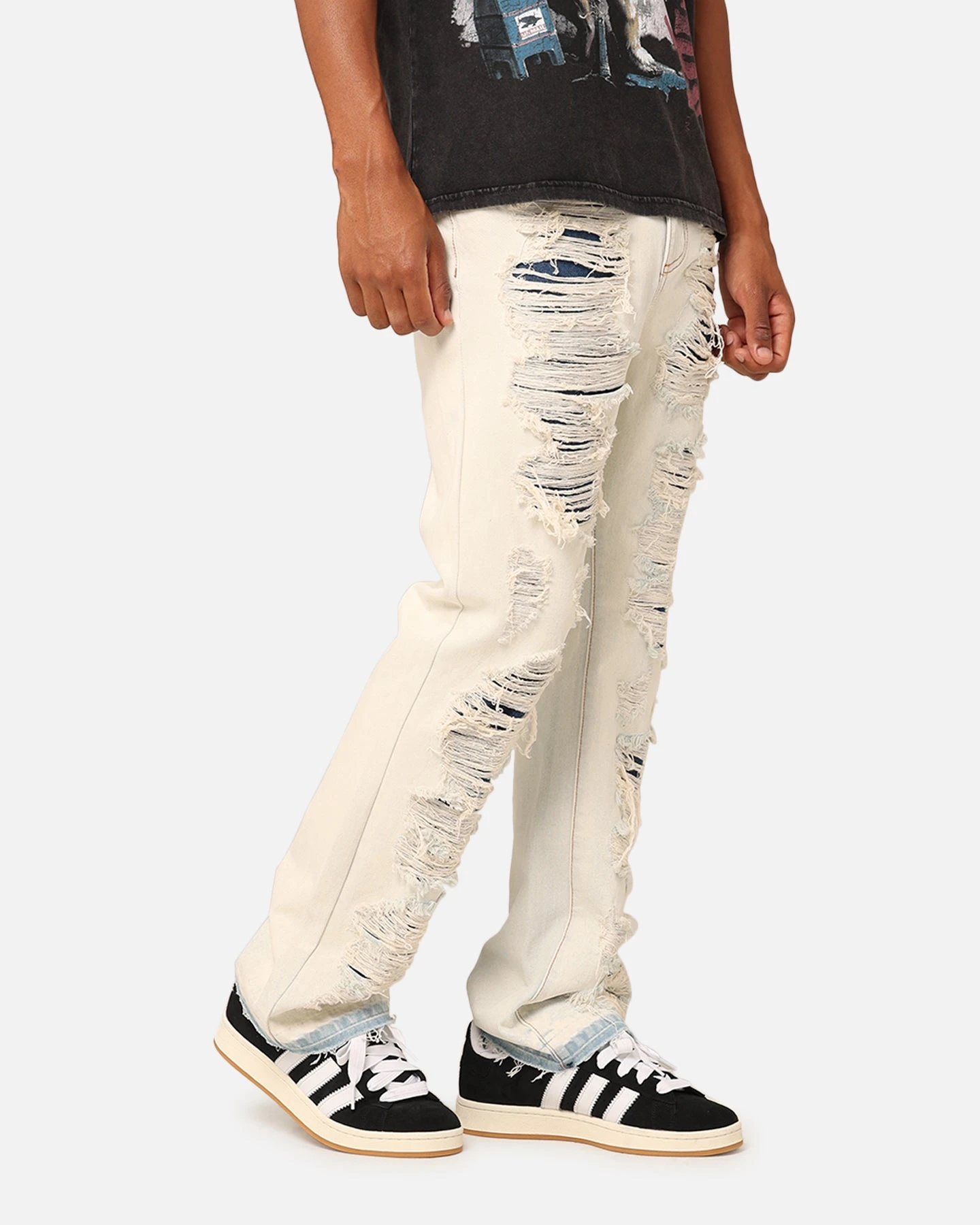 XXIII Elliot Distressed Jeans Light Blue Acid 6 XXIII Elliot Distressed Jeans Light Blue Acid - Image 4