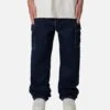 MNML Contrast Ultra Baggy Cargo Denim Jeans Blue -Champioe Style 03011650 YX001 mens 0010