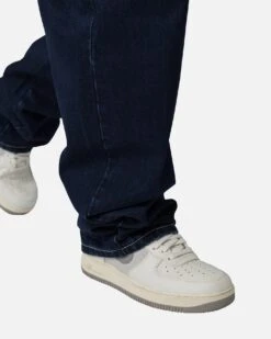 MNML Contrast Ultra Baggy Cargo Denim Jeans Blue -Champioe Style 03011650 YX001 mens 0060