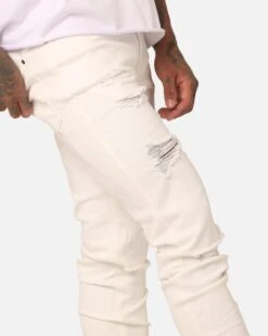 Fallen Breed Fallen Jeans White/White -Champioe Style 03011661 YW240 mens 0030