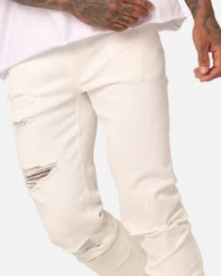 Fallen Breed Fallen Jeans White/White -Champioe Style 03011661 YW240 mens 0040