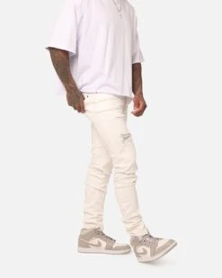 Fallen Breed Fallen Jeans White/White -Champioe Style 03011661 YW240 mens 0050