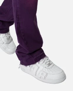 MNML B512 Flare Denim Jeans Purple -Champioe Style 03011668 YP200 mens 0070